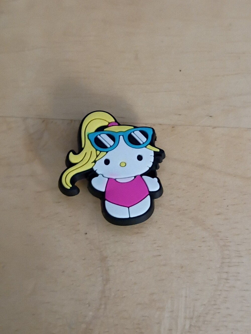 10 for $10 Jibbitz Croc Charms - Sanrio Hello Kitty Blonde Ponytail & Swimsuit